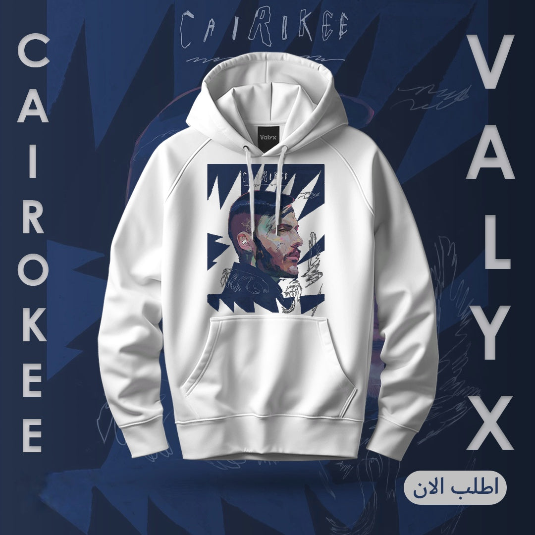 White Cairokee Hoodie