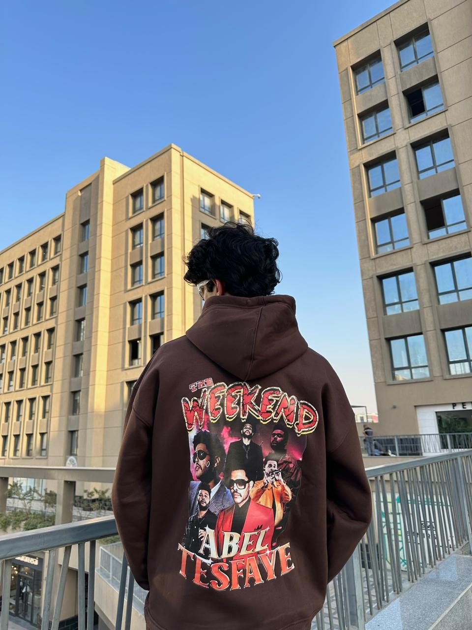 The Weeknd - Brown Hoodie