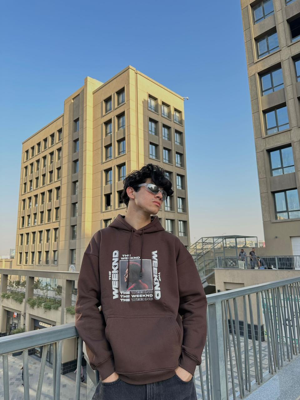 The Weeknd - Brown Hoodie