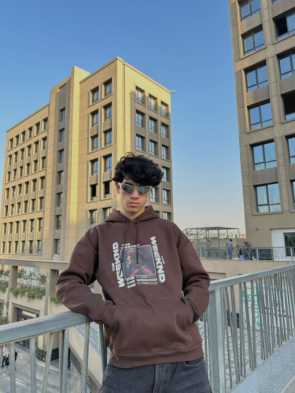 The Weeknd - Brown Hoodie