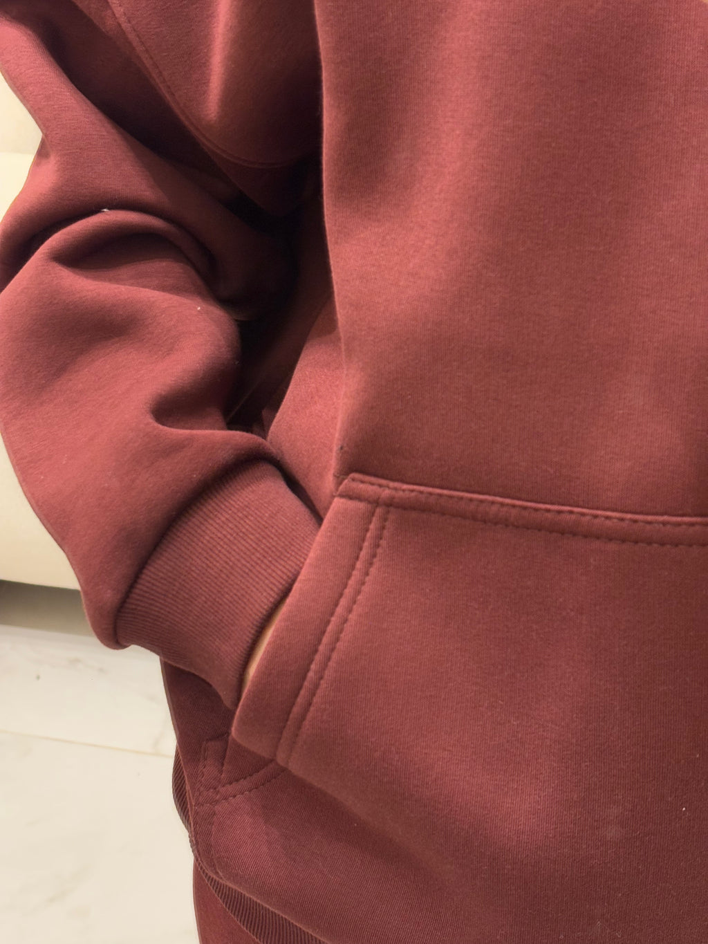 Hoodie & Pants Set (Bugundy)